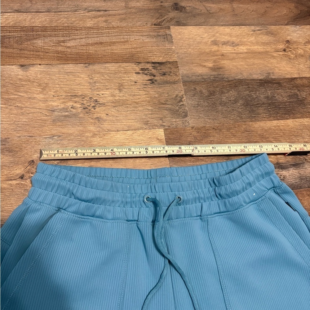 💙 Mondetta Blue Ribbed Lounge Shorts – Size S💙 - Picture 3 of 7